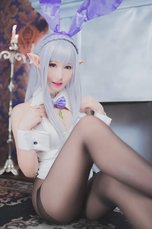 羽生三未 从零开始的异世界生活 艾米莉亚 兔女郎第 5 张图片