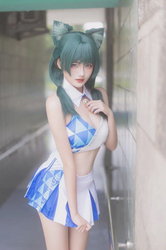 XIAOYUKIKO 小鱼 Cheerleader Maomao第 7 张图片