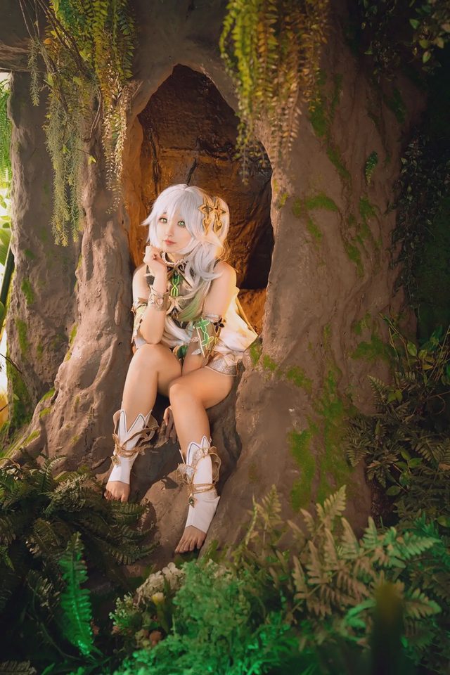 怪兽要努力变强 《原神》纳西妲cosplay第 13 张图片