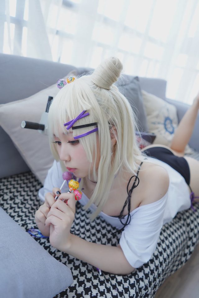 风霖 少女前线 aa12无烟棒棒糖cosplay第 9 张图片