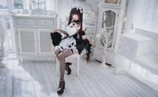 千城夜vv 《碧蓝航线》能代女仆cosplay第 7 张图片
