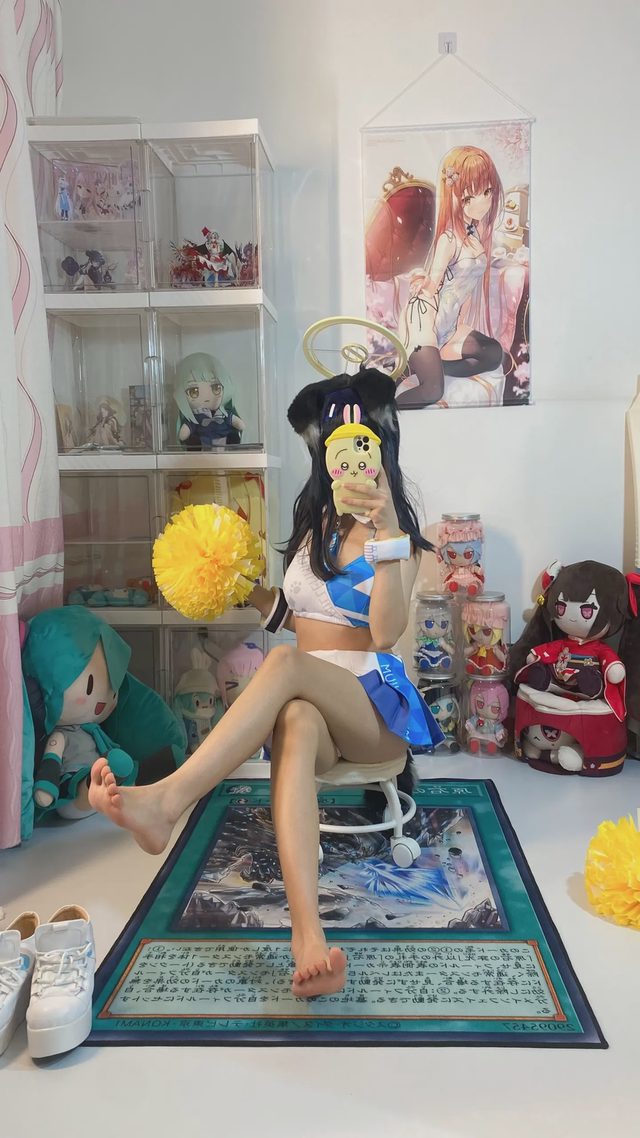白栎Shirly 碧蓝档案 猫冢响 应援团第 47 张图片