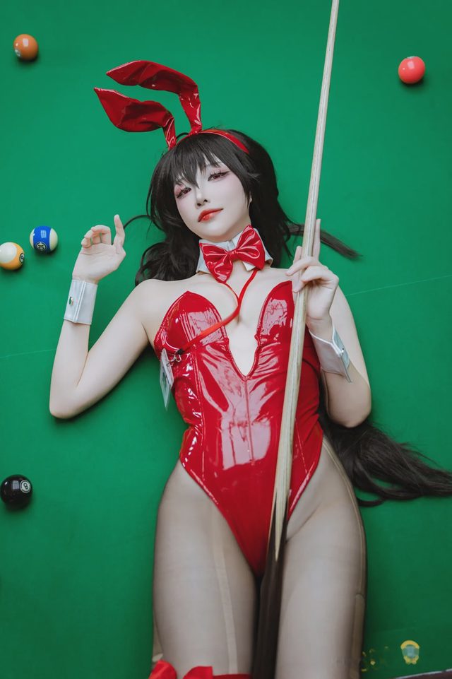 二佐Nisa 碧蓝航线 大凤 桌球兔女郎第 8 张图片