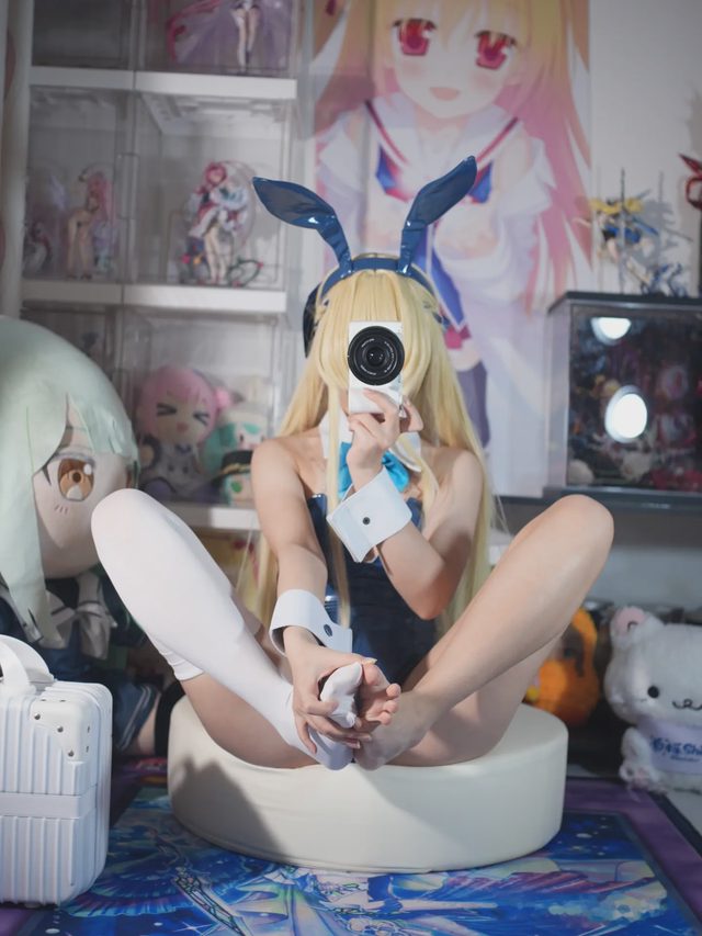 白栎Shirly 碧蓝档案 飞鸟马时 兔女郎第 6 张图片