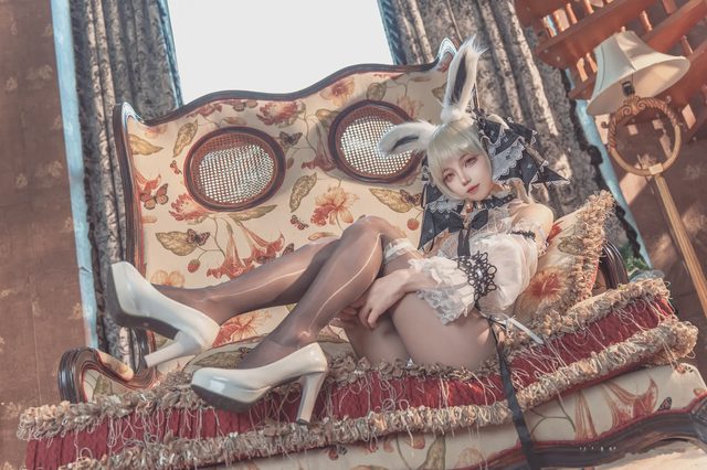 狐玖玖 碧蓝航线 可畏 白兔女郎第 5 张图片