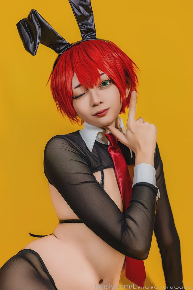 EvilOverlordGabo Bunny Amate Yuzuriha第 15 张图片