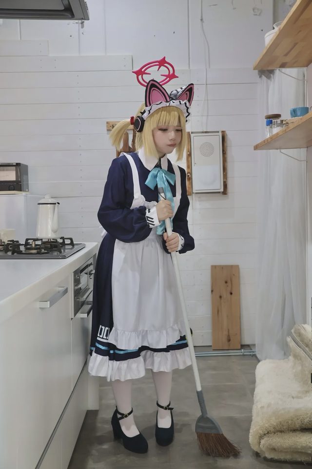 ちず Chizu Saiba Momoi Maid第 4 张图片