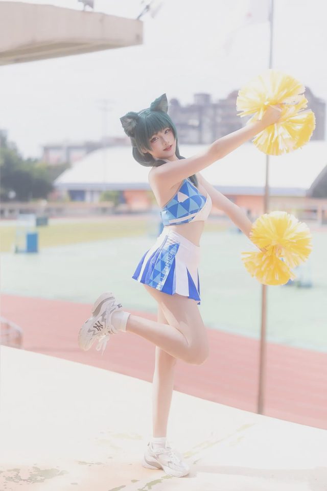 XIAOYUKIKO 小鱼 Cheerleader Maomao第 19 张图片