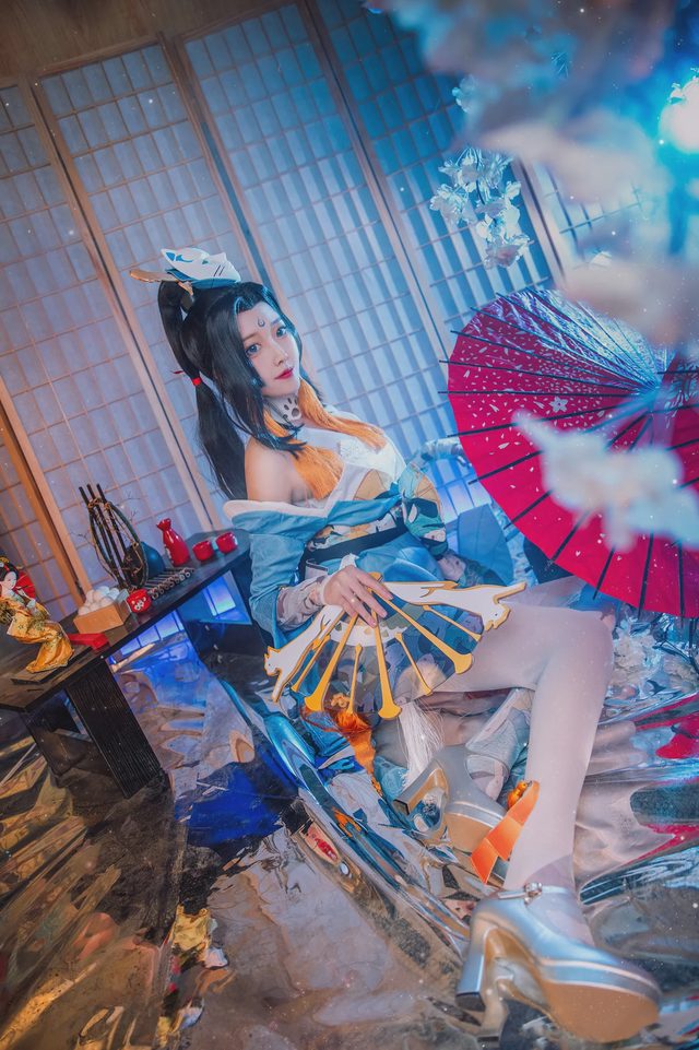想不到名字的阿八 王者荣耀 不知火舞魅语cosplay第 7 张图片