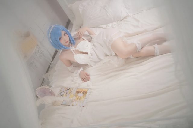画晴 《碧蓝航线》恰巴耶夫睡衣cosplay第 7 张图片