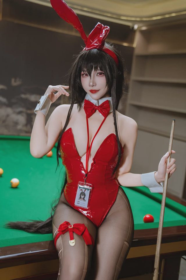 二佐Nisa 碧蓝航线 大凤 桌球兔女郎第 25 张图片