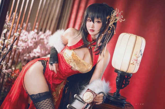 羽生三未 碧蓝航线 大凤 旗袍第 8 张图片