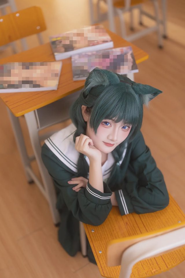 XIAOYUKIKO 小鱼 Neko Maomao 药师少女 猫猫 Jk第 4 张图片