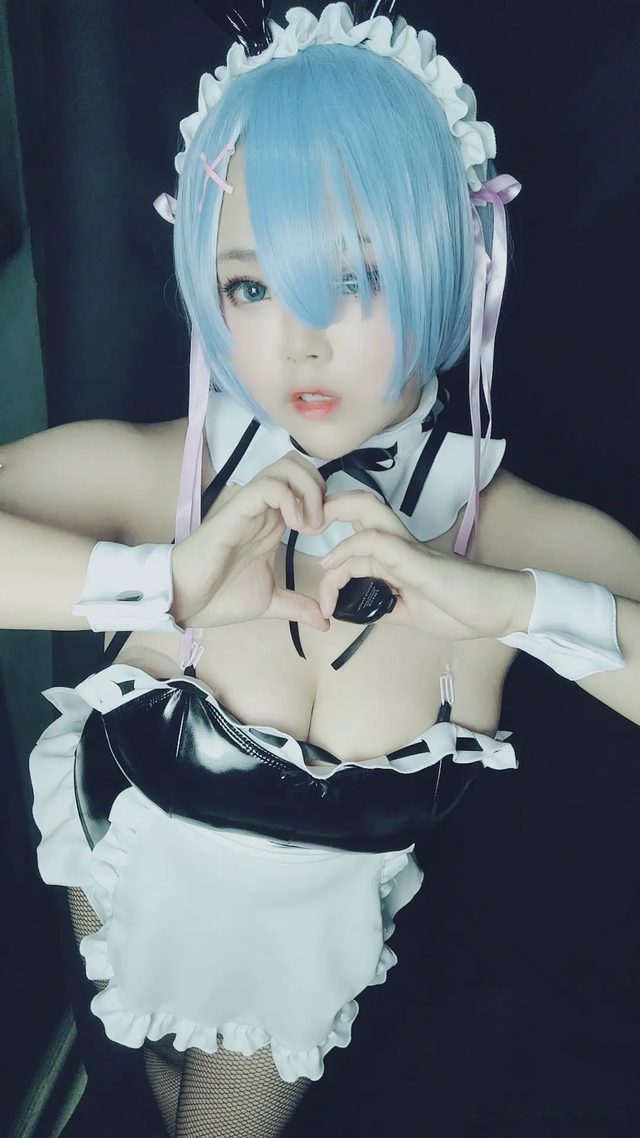 茶杯不泡tea 蕾姆兔女郎第 1 张图片