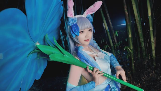 仙贝鸦 王者荣耀公孙离 cosplay第 3 张图片