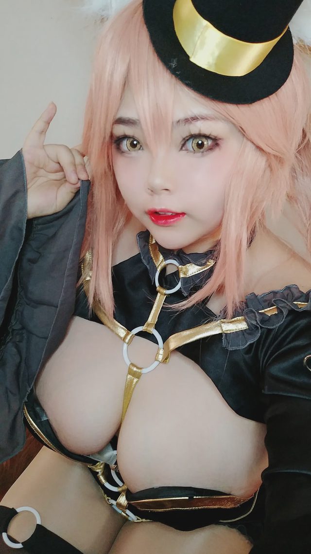 茶杯不泡tea 玉藻前漆黑魔术服第 13 张图片