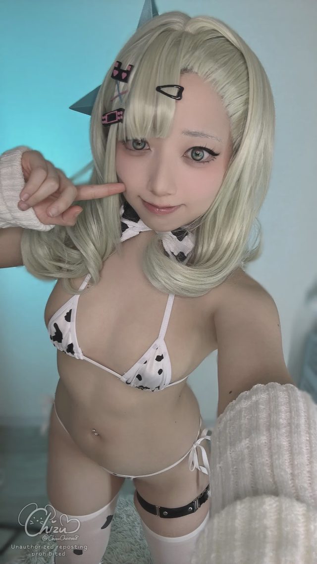 ちず Chizu Sunna Cow Bikini第 13 张图片