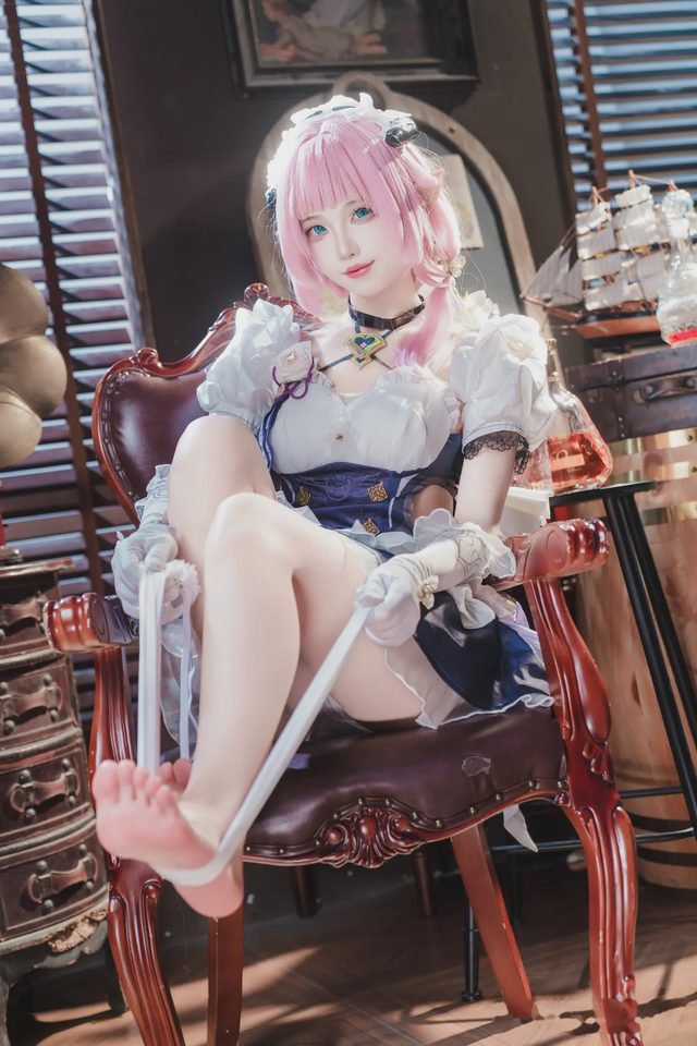 狐玖玖 崩坏三 爱莉希雅 女仆第 17 张图片