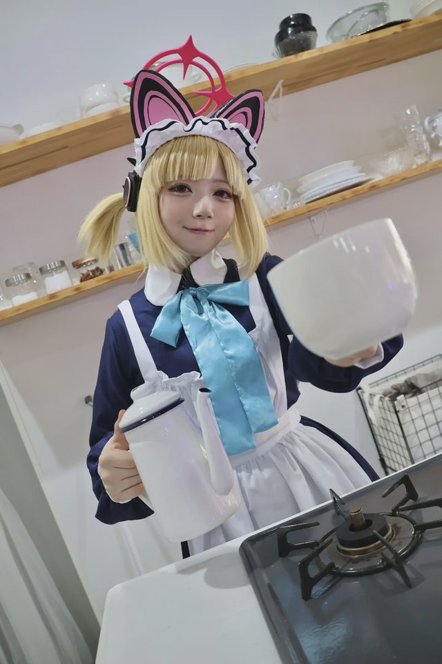 ちず Chizu Saiba Momoi Maid第 9 张图片