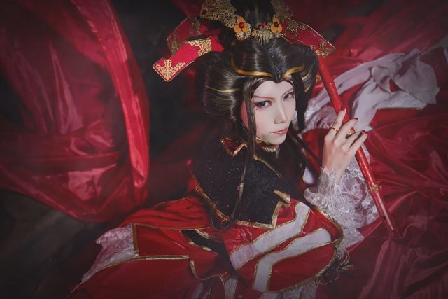 陌_墨心莲 霹雳布袋戏 骨箫范凄凉 Cosplay第 22 张图片