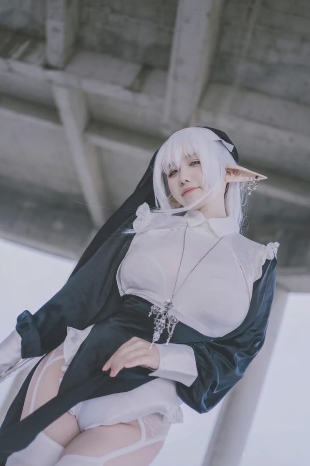 阿半今天很开心 精灵修女第 16 张图片
