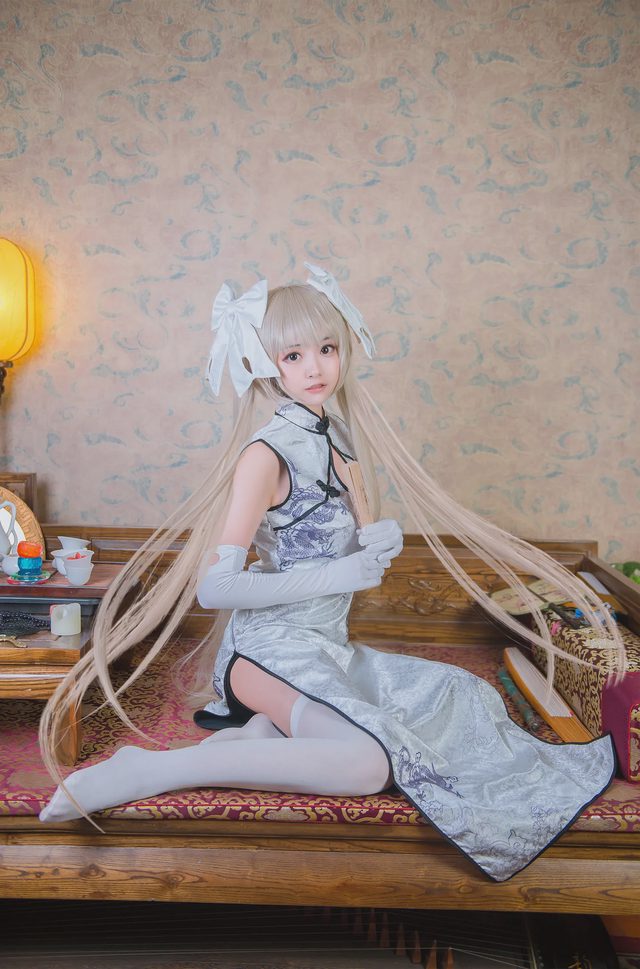 蓝裳 缘之空穹妹cosplay第 6 张图片