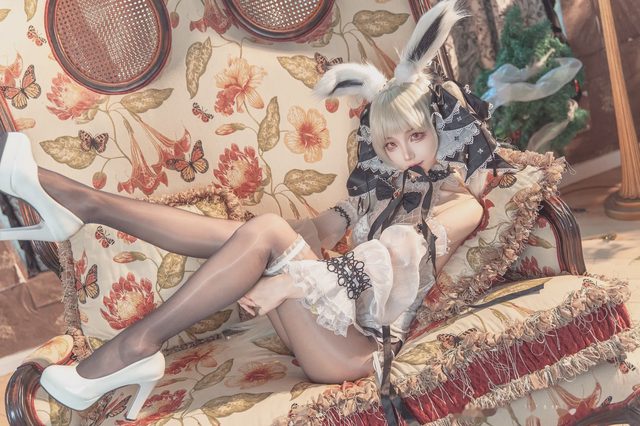 狐玖玖 碧蓝航线 可畏 白兔女郎第 7 张图片