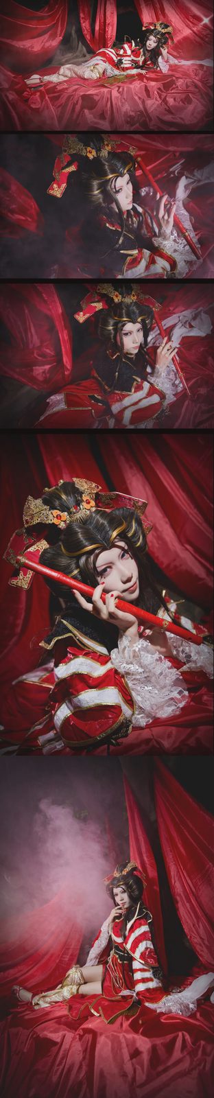陌_墨心莲 霹雳布袋戏 骨箫范凄凉 Cosplay第 5 张图片