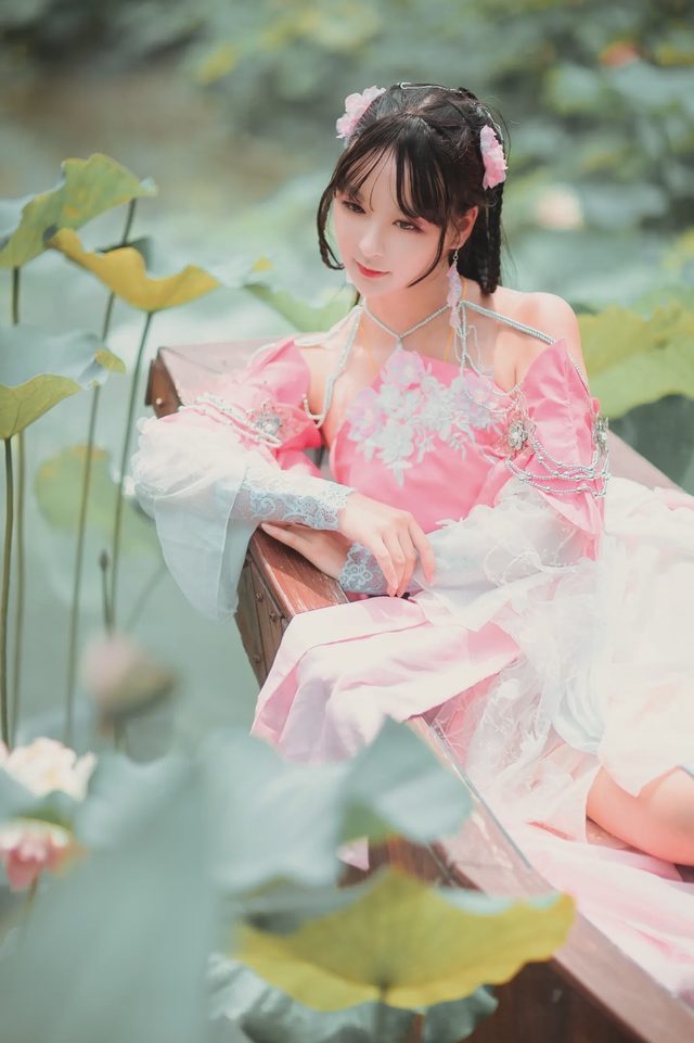 瑶音 天香·T9·久照花林cosplay 瑶音第 8 张图片