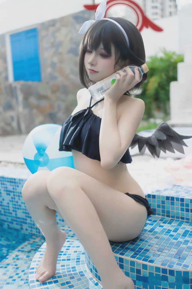 纸悦Etsuko 碧蓝档案 水真白第 20 张图片