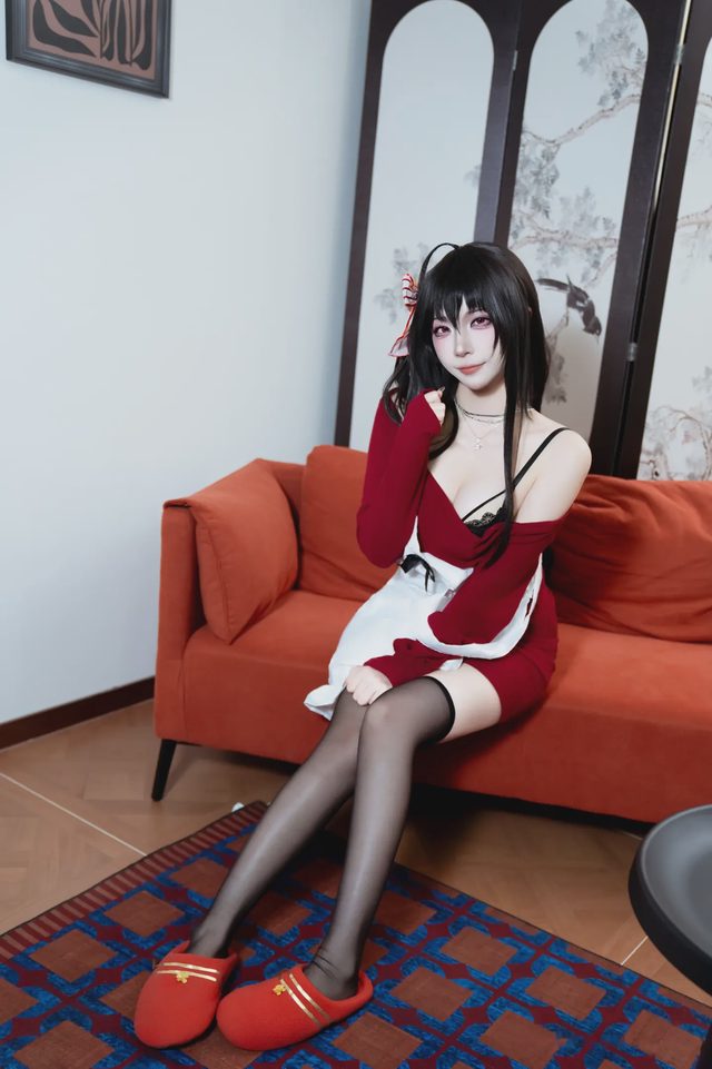 二佐Nisa 碧蓝航线 大凤 居家服第 13 张图片