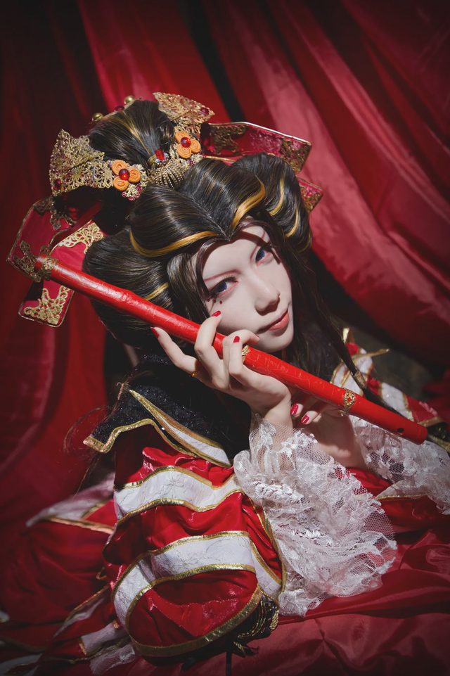 陌_墨心莲 霹雳布袋戏 骨箫范凄凉 Cosplay第 23 张图片