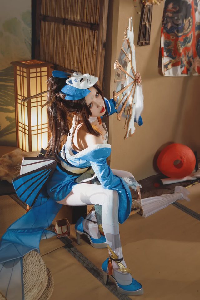 阿柒 王者荣耀不知火舞魅语cosplay图册封面