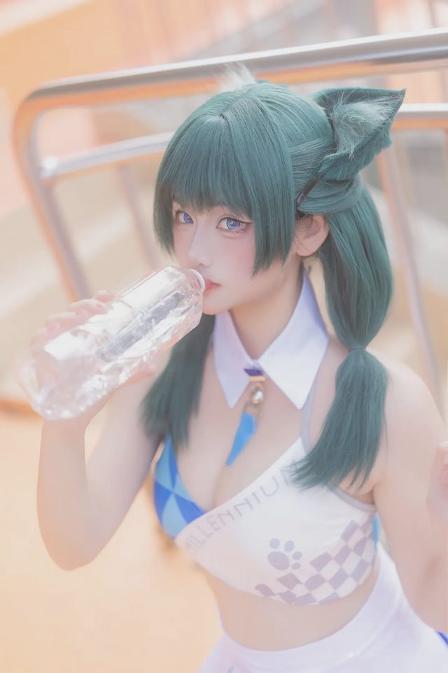 XIAOYUKIKO 小鱼 Cheerleader Maomao第 5 张图片