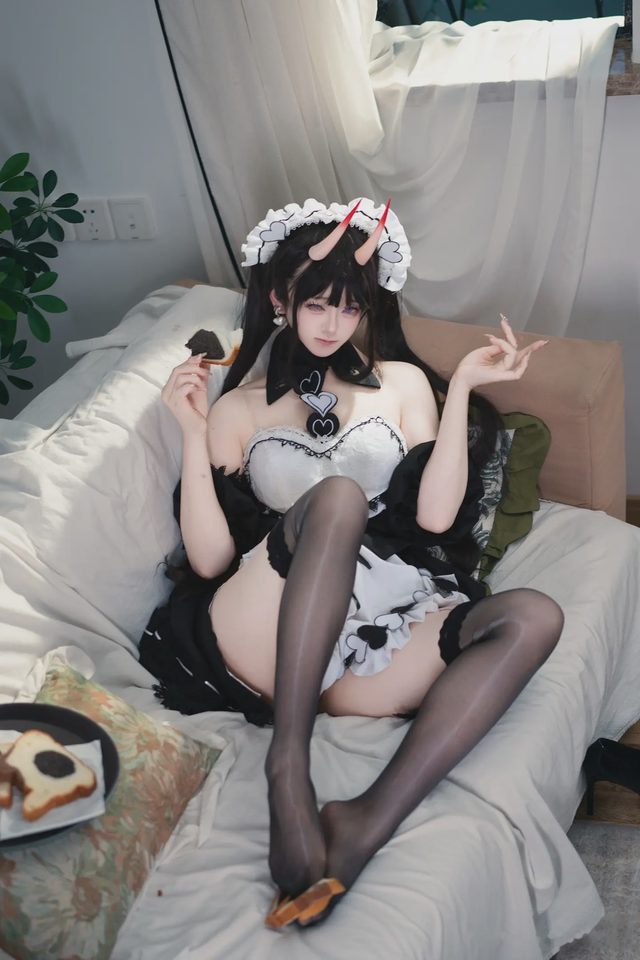 前野太太 碧蓝航线 能代女仆第 15 张图片