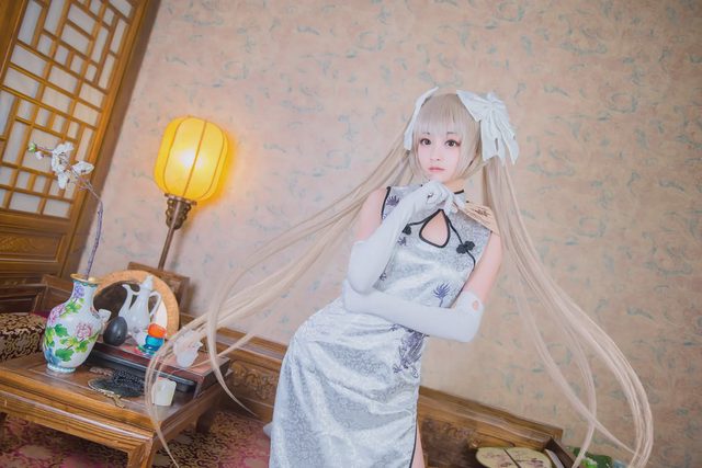 蓝裳 缘之空穹妹cosplay第 9 张图片