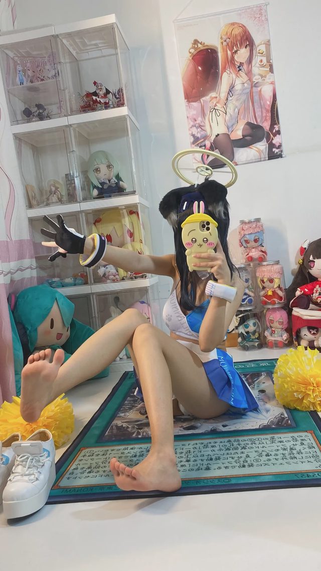 白栎Shirly 碧蓝档案 猫冢响 应援团第 35 张图片