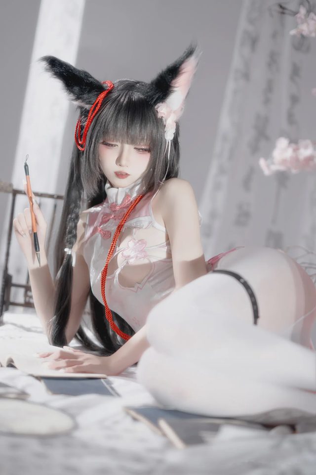 纸悦Etsuko 碧蓝航线 长门旗袍第 27 张图片