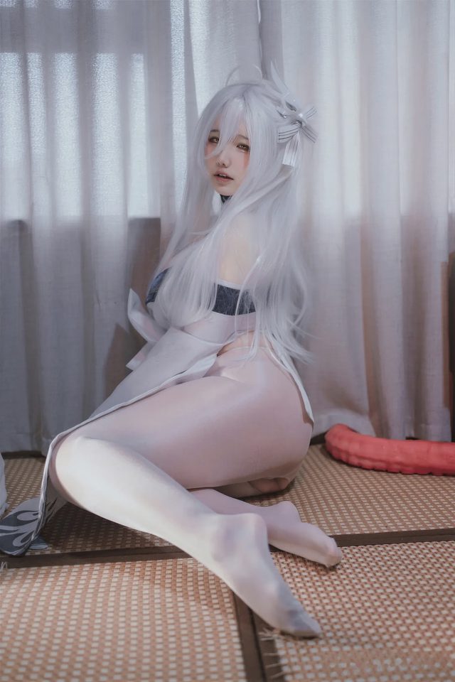 阿半今天很开心 碧蓝航线 白凤 和服第 8 张图片
