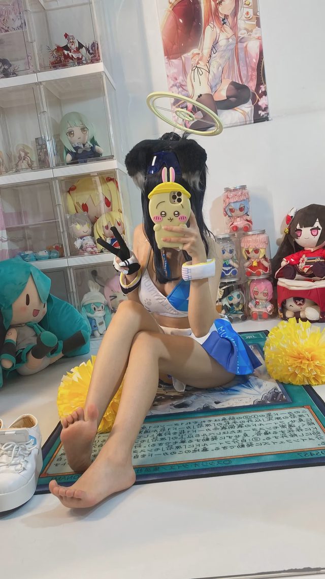 白栎Shirly 碧蓝档案 猫冢响 应援团第 3 张图片