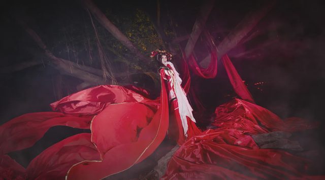 陌_墨心莲 霹雳布袋戏 骨箫范凄凉 Cosplay第 18 张图片