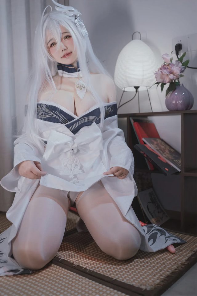 阿半今天很开心 碧蓝航线 白凤 和服第 32 张图片