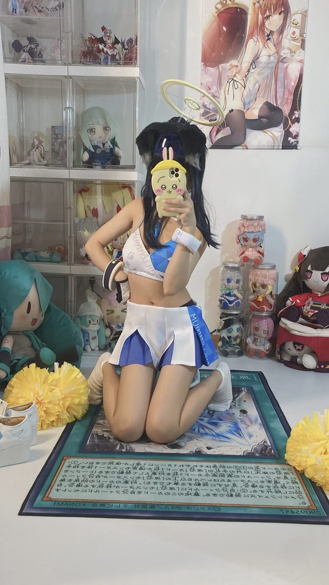 白栎Shirly 碧蓝档案 猫冢响 应援团第 30 张图片