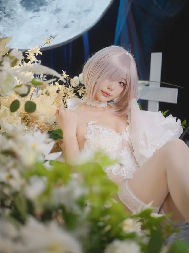湖里狸 玛修 花嫁第 14 张图片