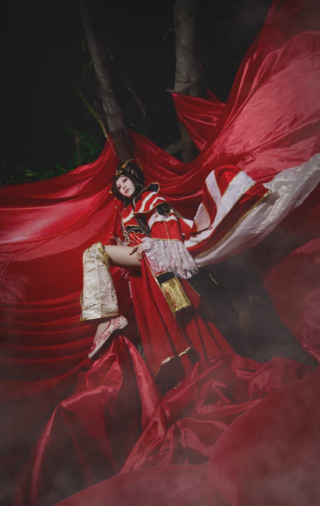 陌_墨心莲 霹雳布袋戏 骨箫范凄凉 Cosplay第 10 张图片