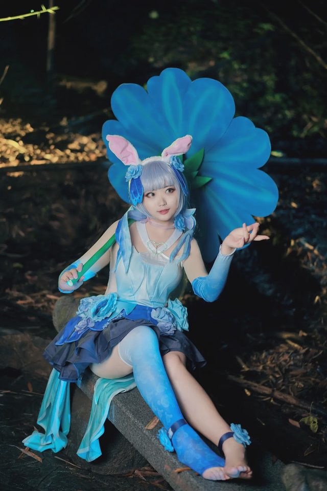 仙贝鸦 王者荣耀公孙离 cosplay第 5 张图片