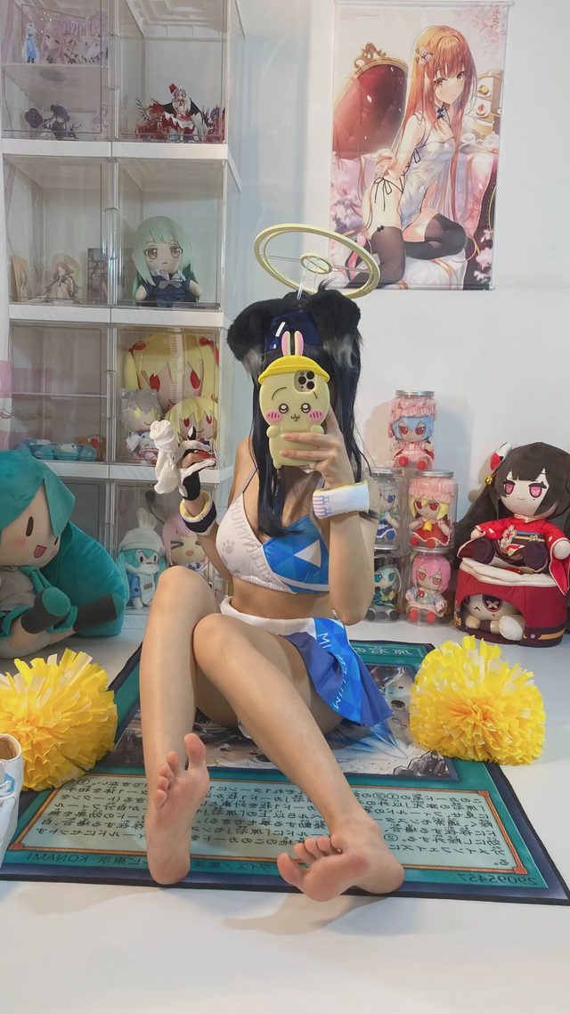 白栎Shirly 碧蓝档案 猫冢响 应援团第 16 张图片