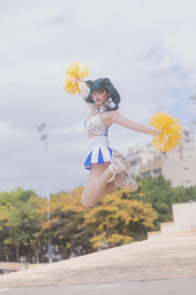 XIAOYUKIKO 小鱼 Cheerleader Maomao第 23 张图片