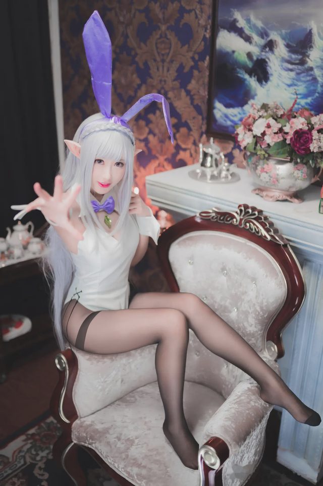 羽生三未 从零开始的异世界生活 艾米莉亚 兔女郎第 14 张图片