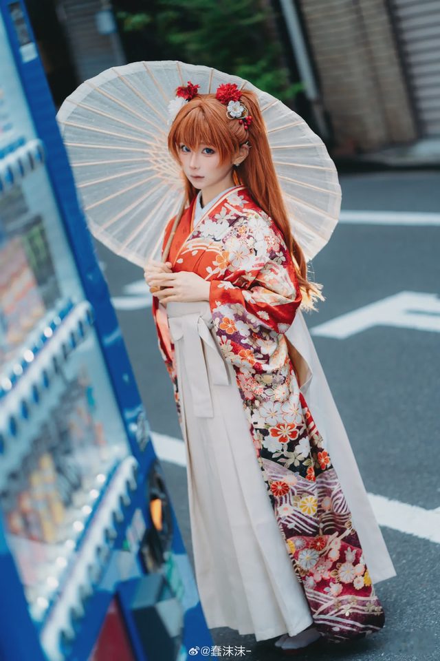 蠢沫沫 明日香 和服第 2 张图片